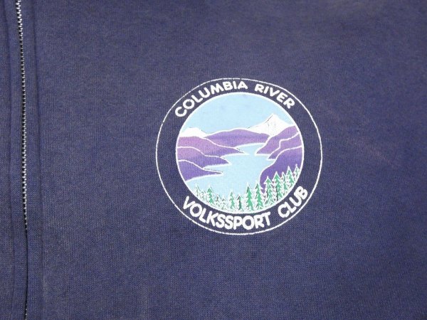 画像6: 80s Jarzees FULL ZIP SWEAT HOODIE PARKA SUPER FADE (6)