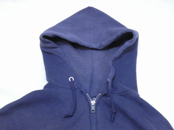 画像4: 80s Jarzees FULL ZIP SWEAT HOODIE PARKA SUPER FADE (4)