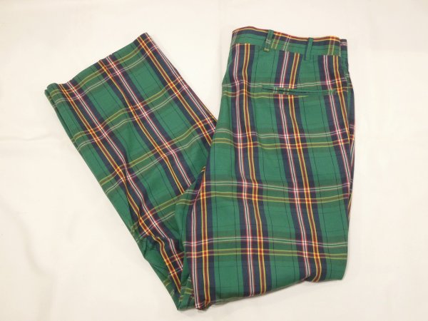 画像3: 80s BROOKS BROTHERS CHECK SLACKS PANTS MADE IN USA (3)