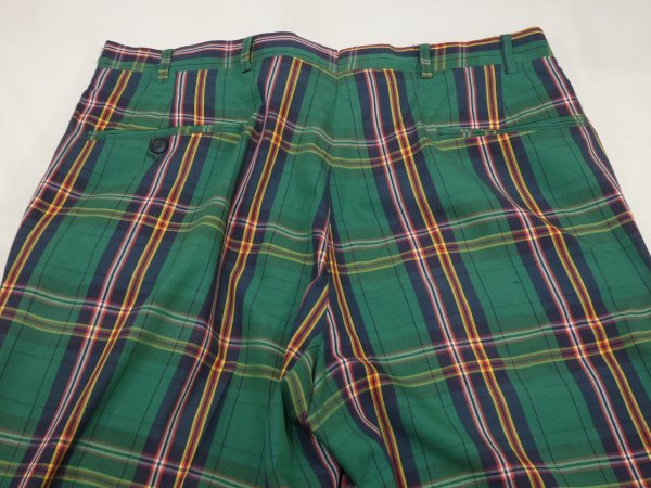 画像10: 80s BROOKS BROTHERS CHECK SLACKS PANTS MADE IN USA (10)
