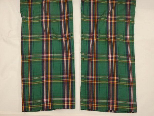 画像9: 80s BROOKS BROTHERS CHECK SLACKS PANTS MADE IN USA (9)