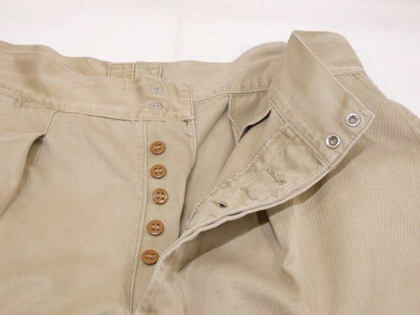 画像5: 40s 50s US NAVY USN CHINO SHORTS (5)