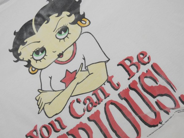 画像7: 90s DELTA BETTY BOOP PRINT T-SHIRT (7)
