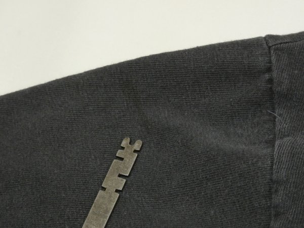 画像13: 00s HARLEY DAVIDSON OFICIAL ENGINE FLAME BAR & SHIELD LOGO PRINT T-SHIRT MADE IN USA (13)