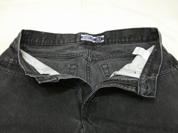 画像6: 90s GAP DENIM BLACK DENIM PANTS MADE IN USA (6)