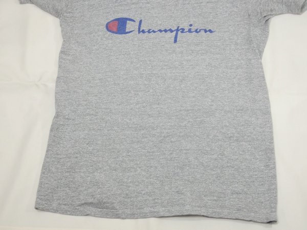 画像6: 80s Champion TRICOLOR TAG WATER PRINT LOGO T-SHIRT (6)