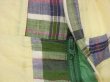 画像5: 70s Berle MADRAS CHECK PATCHWORK SLACKS PANTS (5)
