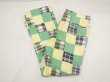 画像3: 70s Berle MADRAS CHECK PATCHWORK SLACKS PANTS (3)