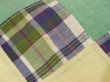 画像10: 70s Berle MADRAS CHECK PATCHWORK SLACKS PANTS (10)