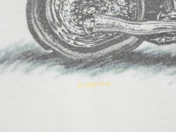 画像7: 90s HARLEY DAVIDSON OFFICIAL DEALER SHOP BOTH SIDE PRINT T-SHIRT (7)