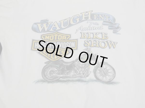 画像6: 90s HARLEY DAVIDSON OFFICIAL DEALER SHOP BOTH SIDE PRINT T-SHIRT (6)