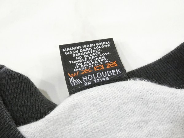 画像4: 90s HARLEY DAVIDSON OFFICIAL TWO TONE SLEEVE BOTH SIDE PRINT T-SHIRT (4)