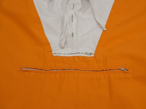 画像6: EARLY 90s J.CREW TWO TONE BICOLOR COTTON ANORAK RARE COLOR (6)