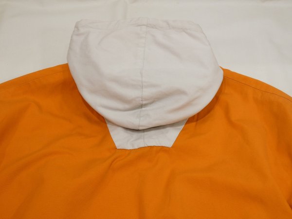 画像13: EARLY 90s J.CREW TWO TONE BICOLOR COTTON ANORAK RARE COLOR (13)