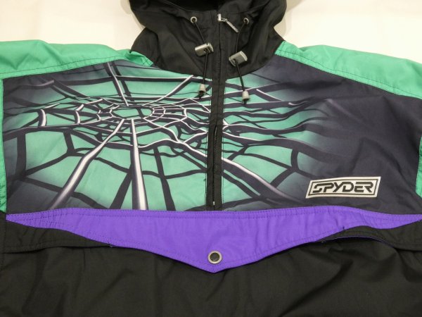 画像5: 90s SPYDER SPIDERWEB NYLON ANORAK (5)