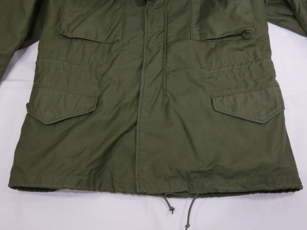 画像6: 60s '65 US ARMY M-65 COTTON SATEEN OG-107 FIELD JACKET 1ST TYPE ALUMINUM ZIPPER M-R (6)