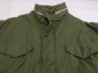 画像5: 60s '65 US ARMY M-65 COTTON SATEEN OG-107 FIELD JACKET 1ST TYPE ALUMINUM ZIPPER M-R (5)