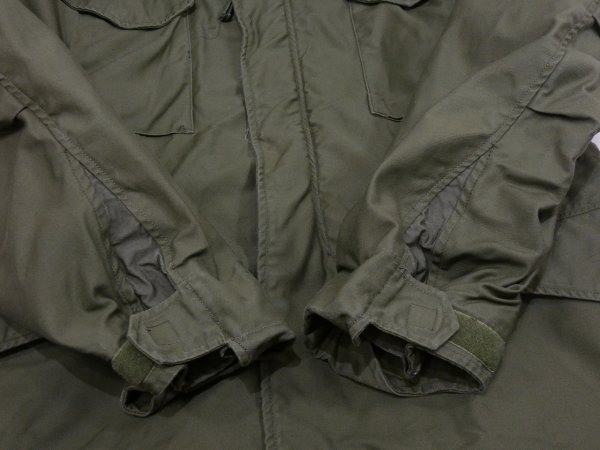 画像7: 60s '65 US ARMY M-65 COTTON SATEEN OG-107 FIELD JACKET 1ST TYPE ALUMINUM ZIPPER M-R (7)