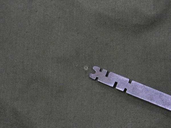 画像10: 60s '65 US ARMY M-65 COTTON SATEEN OG-107 FIELD JACKET 1ST TYPE ALUMINUM ZIPPER M-R (10)