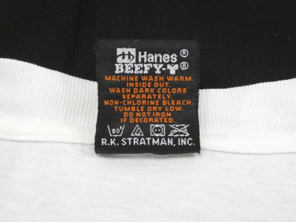 画像4: 90s HARLEY DAVIDSON OFFICIAL BLUR PRINT LOGO DEALER SHOP LONG SLEEVE T-SHIRT (4)