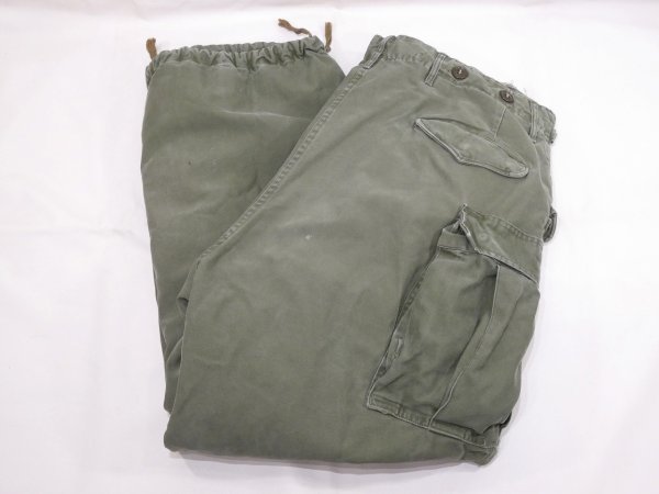 画像3: 50s US MARINE CORPS USMC M-51 FIELD TROUSERS CARGO PANTS LARGE-REGULAR  (3)