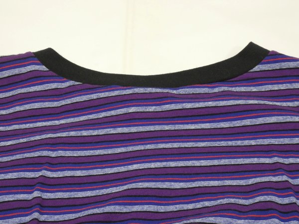 画像9: 80s H＆H FASHIONS MULTI BORDER T-SHIRT MADE IN USA (9)