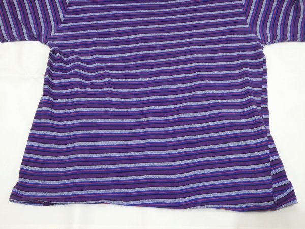 画像6: 80s H＆H FASHIONS MULTI BORDER T-SHIRT MADE IN USA (6)