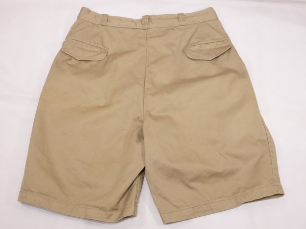 画像7: 50s '59 US ARMY UNIFORM TWILL CHINO SHORTS (7)
