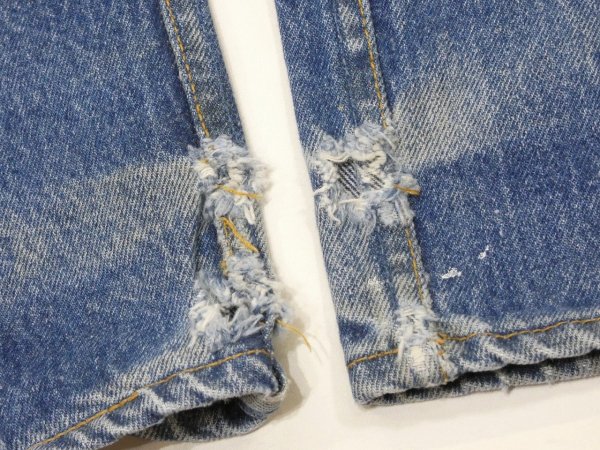 画像12: 90s Levi's 501 DENIM PANTS DISTRESSED & HUGE MADE IN USA (3) (12)