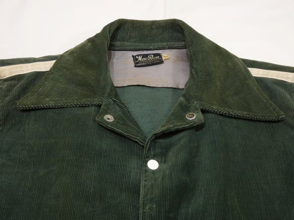 画像5: 40s MAC BEM CORDUROY VARSITY AWARD JACKET  (5)