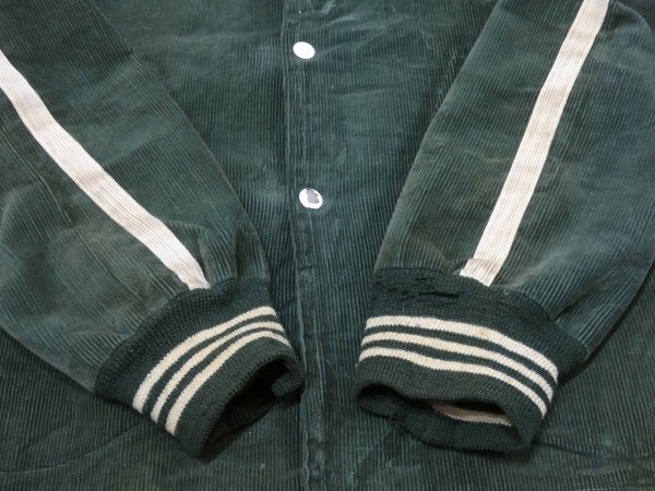 画像10: 40s MAC BEM CORDUROY VARSITY AWARD JACKET  (10)