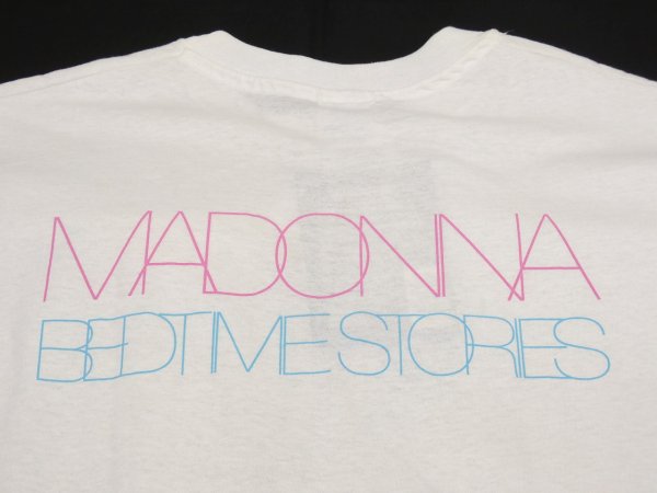 画像10: 90s Hanes MADONNA BEDTIME STORIES BAND T-SHIRT DEAD STOCK (10)