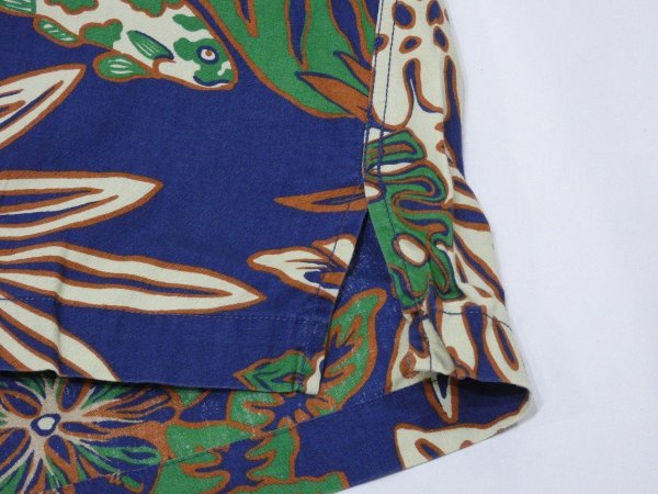 画像7: 90s Ralph Lauren POLO SPORT COTTON HAWAIIAN ALOHA SHIRT (7)