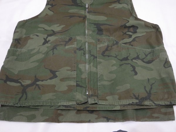 画像7: 60s GAME WINNER RIP STOP CAMO HUNTING VEST (7)