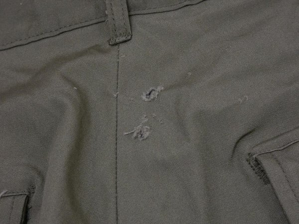 画像9: 60s US ARMY NON RIP JUNGLE FATIGUE TROUSERS PANTS 3rd S-S (9)