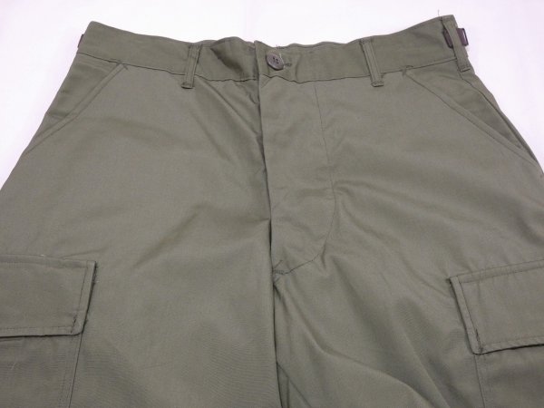 画像4: 60s US ARMY NON RIP JUNGLE FATIGUE TROUSERS PANTS 3rd S-S (4)