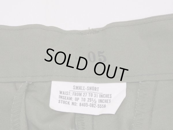 画像5: 60s US ARMY NON RIP JUNGLE FATIGUE TROUSERS PANTS 3rd S-S (5)