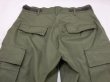 画像8: 60s US ARMY NON RIP JUNGLE FATIGUE TROUSERS PANTS 3rd S-S (8)