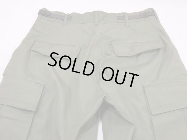 画像8: 60s US ARMY NON RIP JUNGLE FATIGUE TROUSERS PANTS 3rd S-S (8)