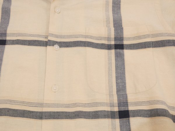 画像6: 90s Polo Ralph Lauren CLAYTON COTTON×LINEN PLAID S/S SHIRT  (6)