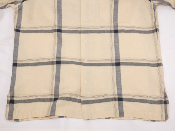 画像5: 90s Polo Ralph Lauren CLAYTON COTTON×LINEN PLAID S/S SHIRT  (5)