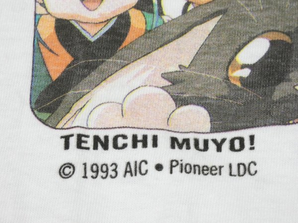 画像6: 90s Hanes TENCHI MUYO 天地無用! ANIMATION T-SHIRT (6)