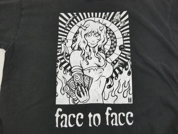 画像5: 90s FRUIT OF THE LOOM Face to Face big choice TOUR BAND T-SHIRT (5)