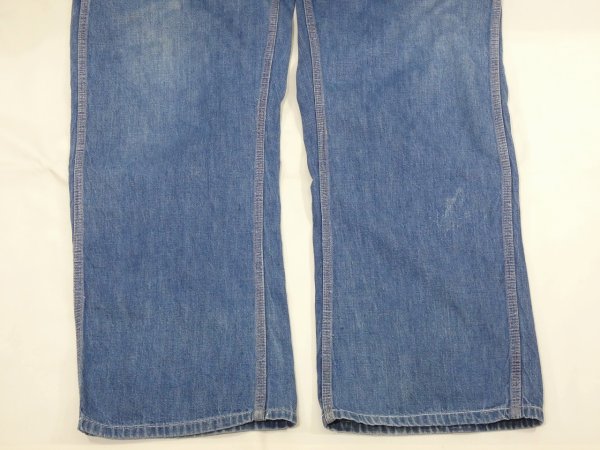 画像7: 60s BLUE TOP DENIM PAINTER WORK PANTS (7)