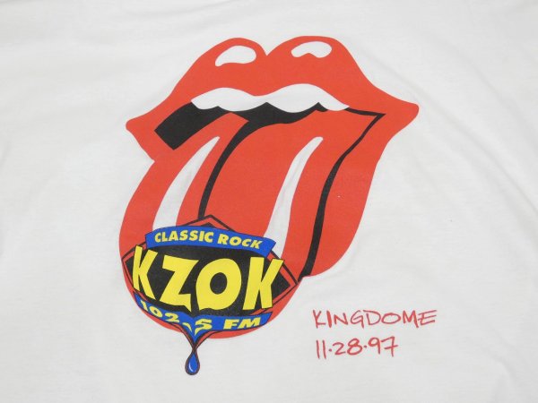 画像4: 90s The Rolling Stones BAND T-SHIRT (4)