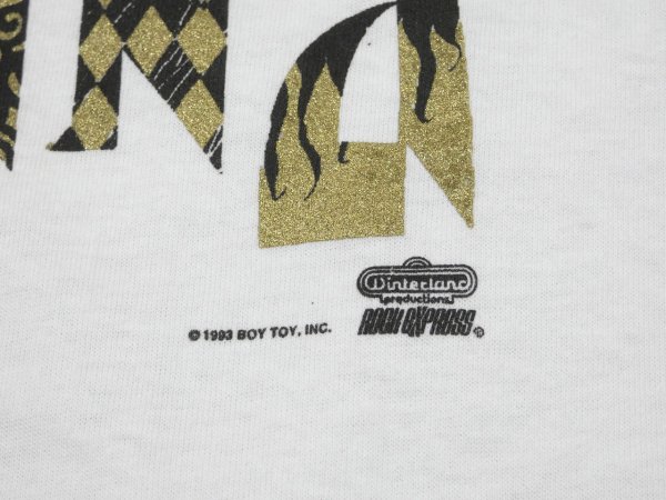 画像6: 90s Hanes MADONNA The Girlie Show WORLD TOUR BAND T-SHIRT  (6)