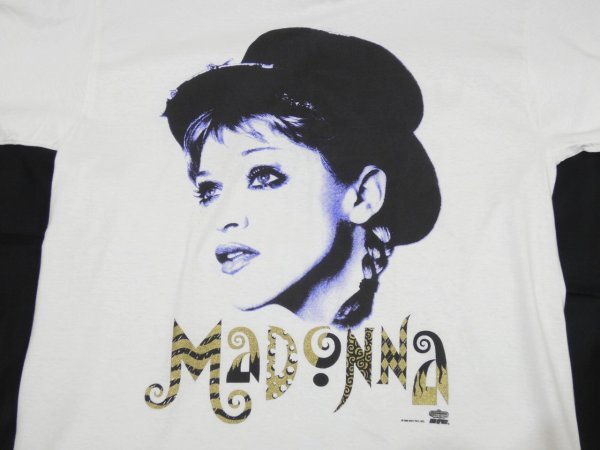 画像5: 90s Hanes MADONNA The Girlie Show WORLD TOUR BAND T-SHIRT  (5)