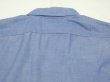画像7: 70s Jordan Marsh by Hathaway CHAMBRAY OPEN COLLAR S/S SHIRT (7)