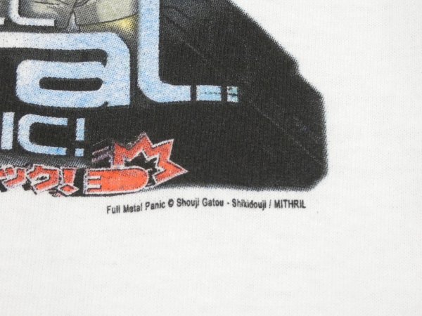 画像6: 00s JERZEES FULL METAL PANIC ANIMATION T-SHIRT (6)