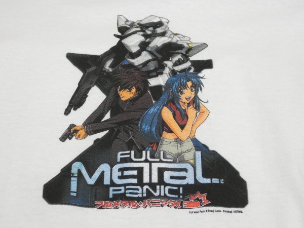 画像5: 00s JERZEES FULL METAL PANIC ANIMATION T-SHIRT (5)